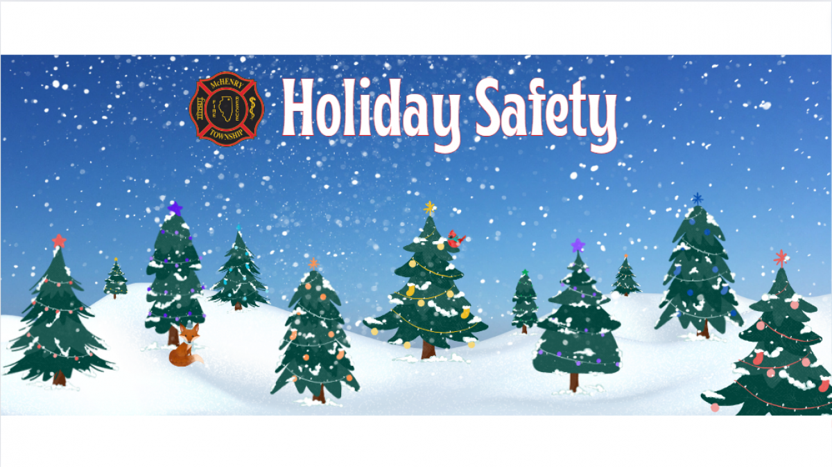 holiday safety website banner